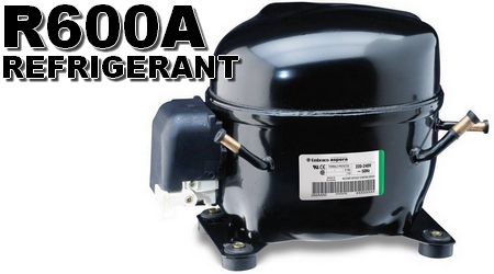 Compressori frigo impianti con gas R600A - Isobutano