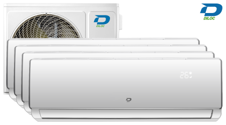 Climatizzatori QUADRI split Diloc - 2022