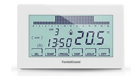 CRONOTERMOSTATI programmazione settimanale Fantini Cosmi