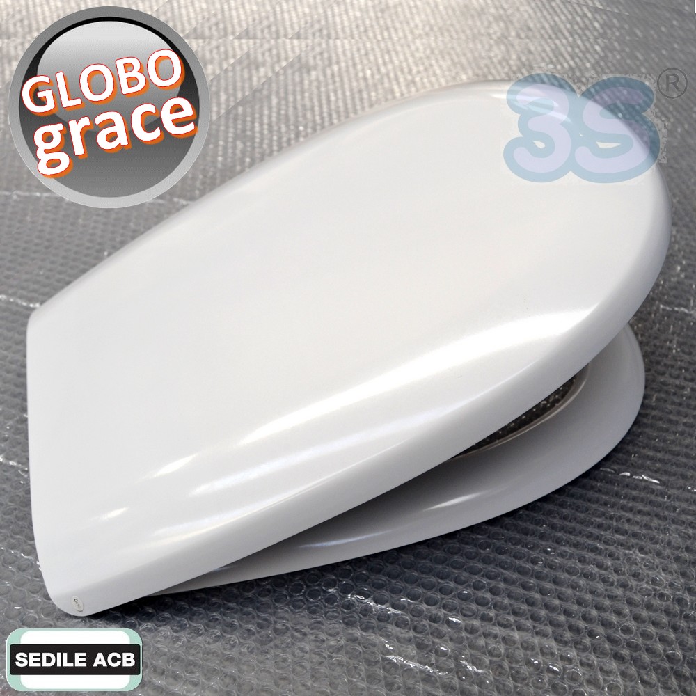 Sedile per wc GRACE Ceramica Globo in termoindurente - ACB Ercos BSTERF