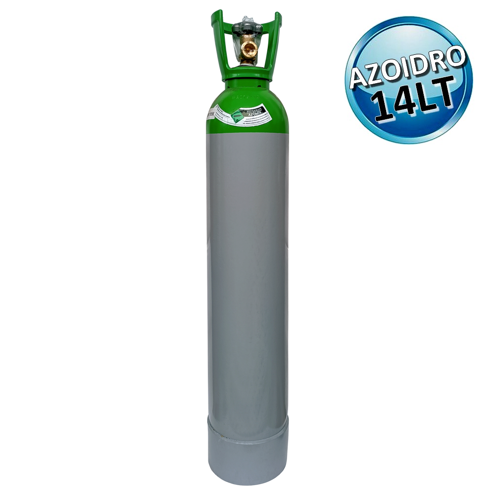Miscela AZOIDRO AZOGEN bombola da 14 Lt PIENA con certificazione - AZOGEN.14