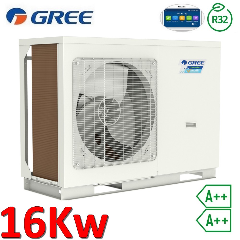 Gree Versati 3 R32 16.0 kW 1 PH monoblock air-to-water heat pump - ER01001660