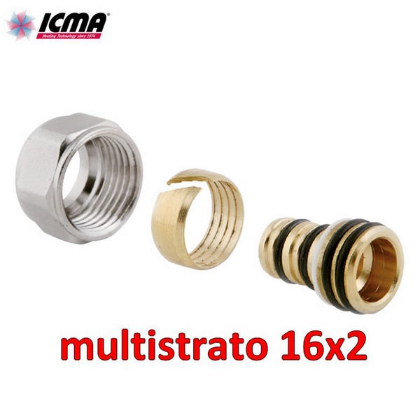 Adattatore raccordo valvola ICMA per tubo multistrato Ø 16x2 mm - 81098GH06_product