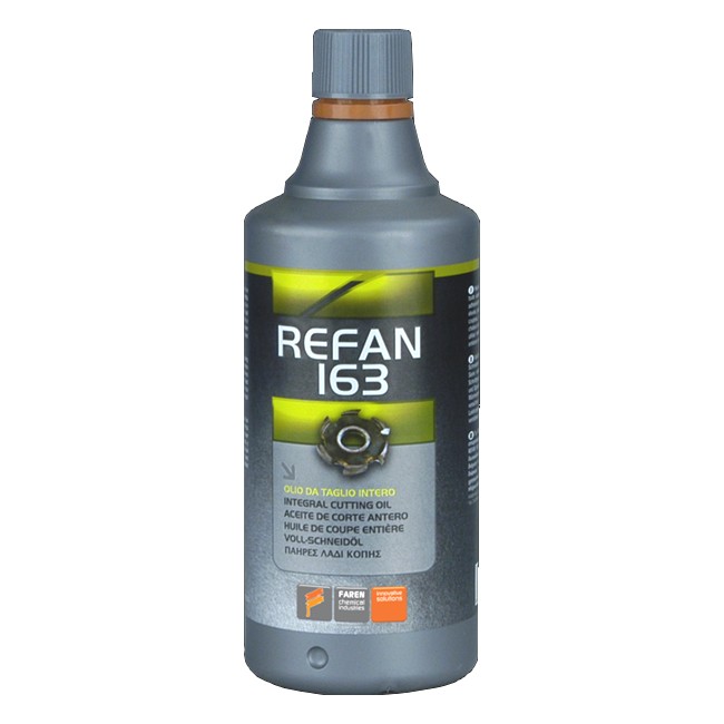 Refan Oil 163 - olio da taglio intero Faren flacone da 750 ml - 163001