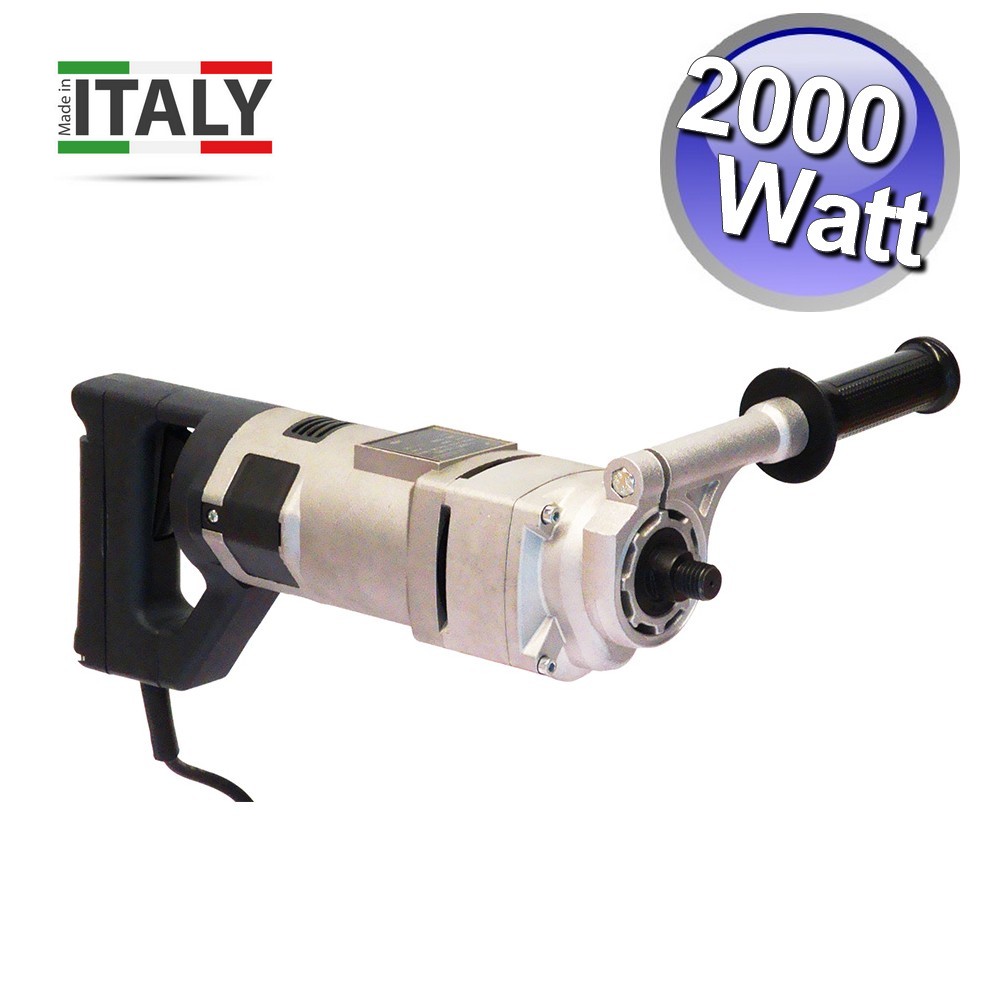 Carotatrice manuale leggera per lavori a secco - potenza 2000 W