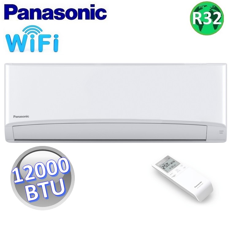 Unità interna TZ compatta 12000 BTU 3.5 Kw , WIFI integrato, per impianti mono/multi - PANASONIC CS-TZ35WKEW_product_product