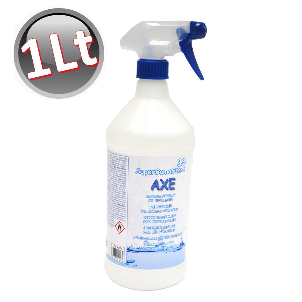 Dissolvi ghiaccio per frigoriferi e freezer flacone 1 Lt - AXE - AXE.1
