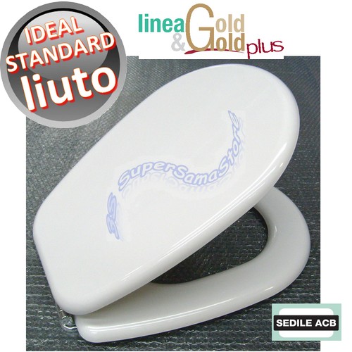 BSFORAIS09 - Sedile per wc LIUTO Ideal Standard - marca ACB linea GOLD