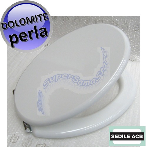 Sedile per wc PERLA Ceramica Dolomite non originale - ACB Ercos