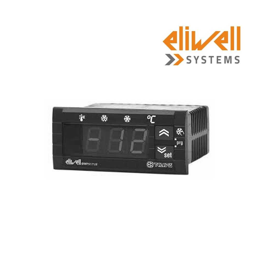 Controllore elettronico temperatura per unità refrigerate statiche 12 Va - Eliwell EWXP171