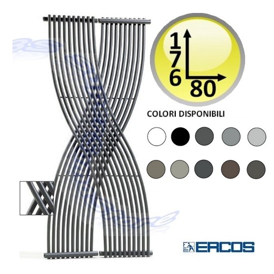 Termoarredo GEMINI Idropolis colorato