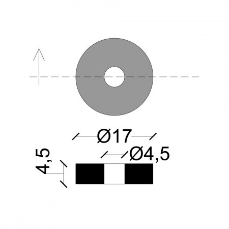 Guarnizione originale GTL per sedi tubo da Ø 1/2'' - scheda tecnica