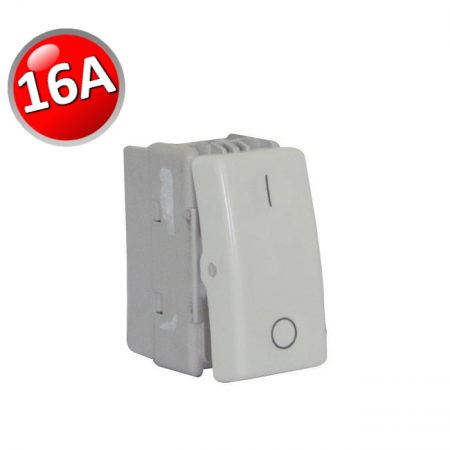 Interruttore bipolare 16A  GEWISS SYSTEM