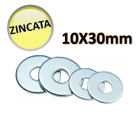 RONDELLA ZINCATA M10X30X2,5 - Oter