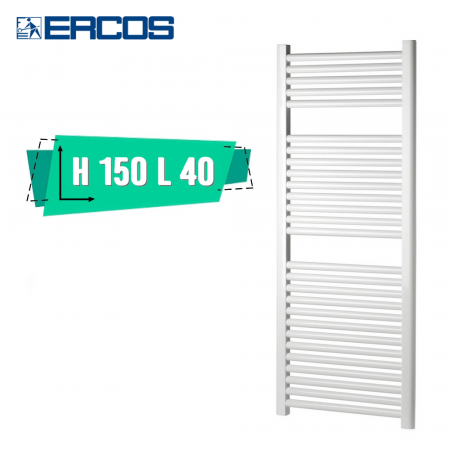 Scaldasalviette bagno bianco Opera Ercos cm 150x40 - interasse 35 - ASOPE4001500