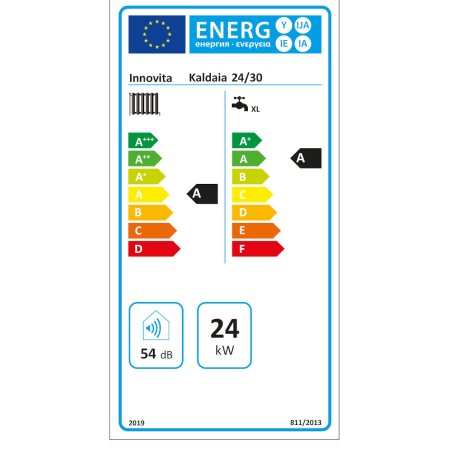 INNOVITA KALDAIA 24/30 - MTN - Caldaia a condensazione 24kw in riscaldamento e 30 kw in sanitario a Metano