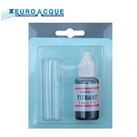 Kit Titrant Analisi Durezza Acqua - Gradi Francesi