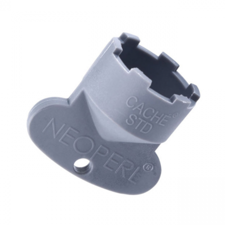 NEOPERL AERATORE CACHE CASCADE SLC STD/M24X1 + CHIAVE GRIGIA