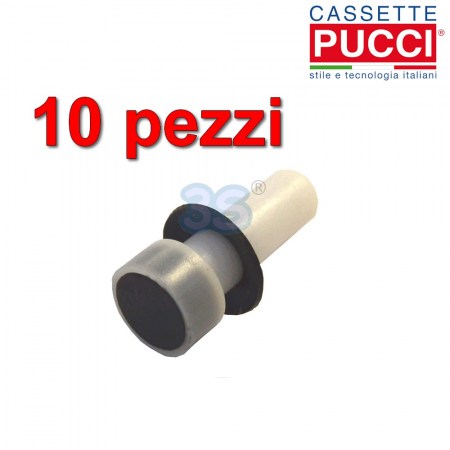 Pucci - Pistoncino con guarnizione 10 x 5 mm - 10 Pezzi