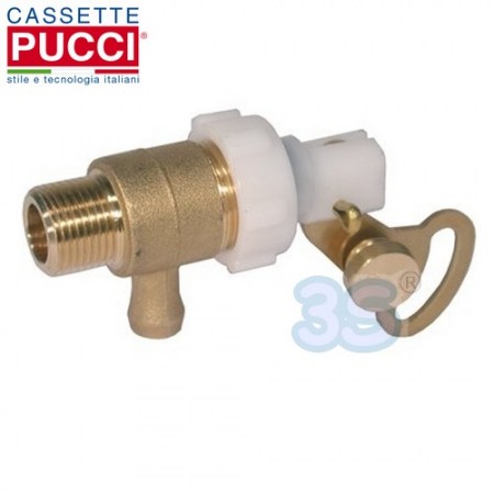 Pucci - valvola galleggiante di ricambio con attacco laterale - 80009114