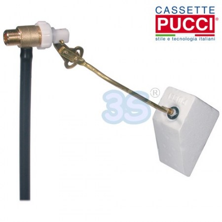Pucci - rubinetto galleggiante completo attacco laterale astina d 6 - 80009150