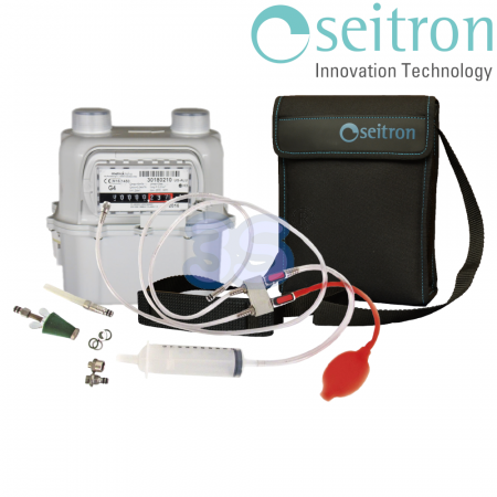 kit per la verifica della tenuta degli impianti di distribuzione di gas combustibile - Seitron