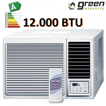 Climatizzatore 12000 BTU Green Electric incasso a finestra - compressore TOSHIBA - pompa di calore - ACW6-12