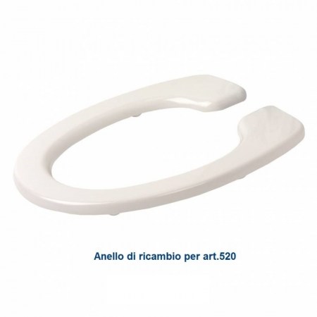 ANELLO DI RICAMBIO POLIESTERE copriwater bidet x articolo 520 ORIGINALE - ANWC52002TE00