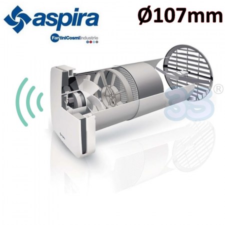 ASPIRA - Aspirvelo Air Ecocomfort SAT 100 RF recuperatore di calore satellite SENZA COMANDO - AP19988