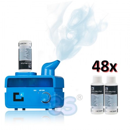 ATOM MACHINE PURE - Nebulizzatore purificatore clima auto con 48 flaconi 120 ML fragranzal PURE - RK1394