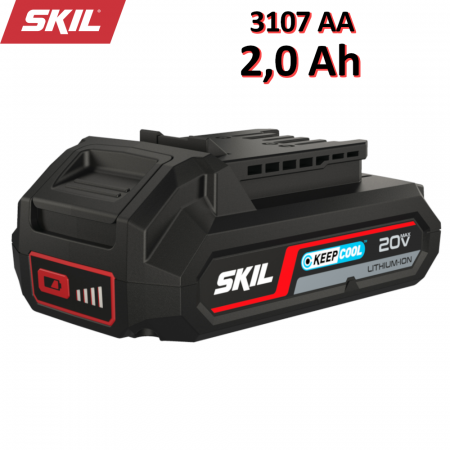 Batteria al litio 20V Max da 2,0 Ah KEEPCOOL™ SKIL 3107 AA