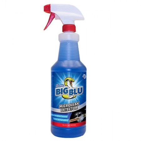 Cercafughe spray schiumogeno BIG BLU flacone 1 Lt - per gas e refrigerante - BL100