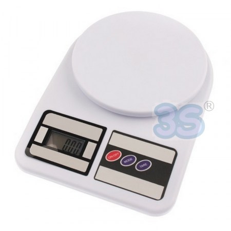 Bilancia portata massima 5 Kg con piattello tondo