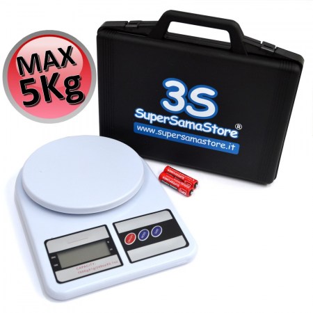 Bilancia elettronica digitale per gas refrigerante - portata massima 5 Kg - FS400