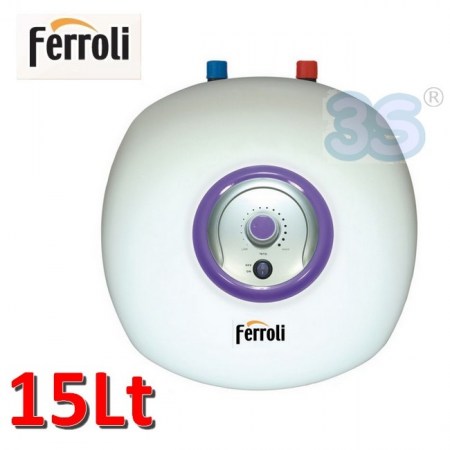 Scaldabagno elettrico 15 lt - Ferroli BRAVO scalda acqua sottolavello - GRB0R4AA