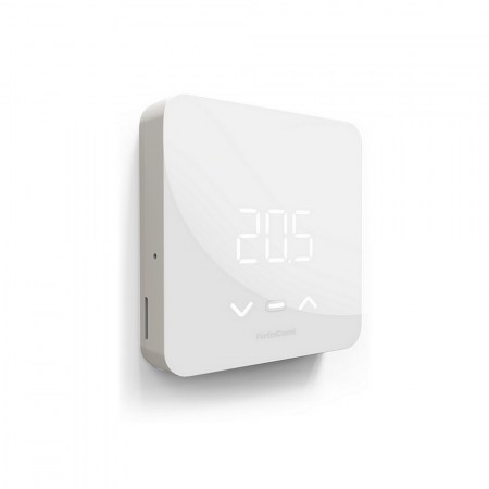 C800WIFI - Cronotermostato led quadrato a batterie con funzioni smart e connessione WiFi - dettaglio