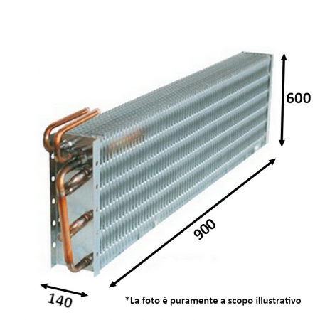 Evaporatore Statico Sottobanco / Vetrina - CTM96/16