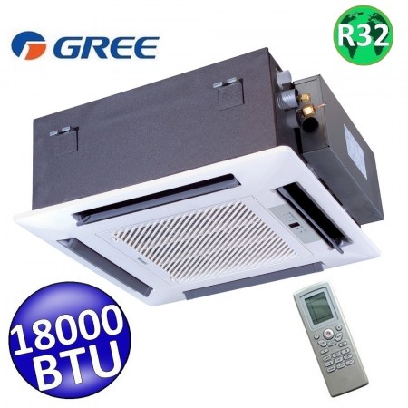 Unità interna R32 a cassetta Gree 18000 Btu split con griglia TC03 (GREE10080) - GKH(18)BB-K6DNA3A/I