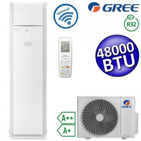 Climatizzatore mono a colonna Floor Standing 48000 Btu 230v  - GVH48AL-K6DNC7A/I + GVH48AL-K6DNC7A/O