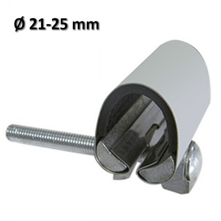 Collare Unifix Mini per riparazione tubi tubazioni Ø 21-25 mm - larghezza 75 mm - 50.01.021025.07