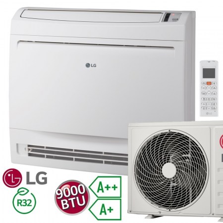 Climatizzatore mono console pavimento LG 9000 btu 2.5 kw A++ A+ UQ09F.NA0+UUA1.UL0
