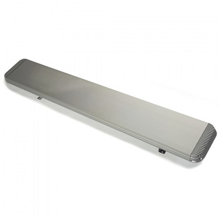 Pannello radiante riscaldante infrarossi onde lunghe HOT-TOP MO-EL 1650 watt SILVER - 9818SD