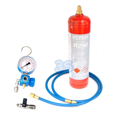 KRD.R290 Kit ricarica diagnosi frigo - freezer fai da te - gas R290 - img2