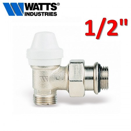 Detentore 1/2″ squadra attacco rame multistrato per calorifero WATTS - 1195UMSN12