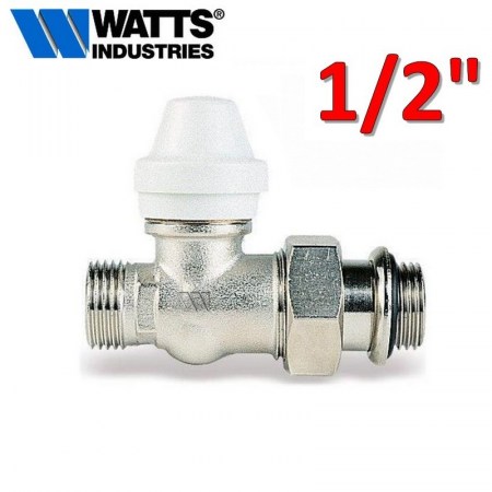 Detentore 1/2″ diritto attacco rame multistrato per calorifero termostatizzabile WATTS - 1196UMSN12