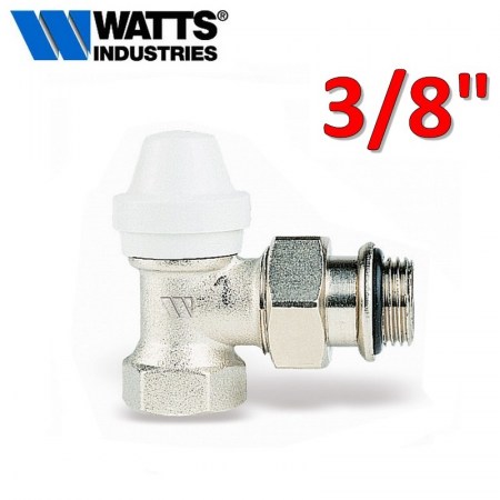 Detentore 3/8″ squadra attacco ferro per calorifero WATTS - 195UMSN38