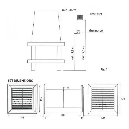 Dimensioni - REC.CM1