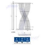 Disegno tecnico GEMINI - www.SuperSamaStore.it