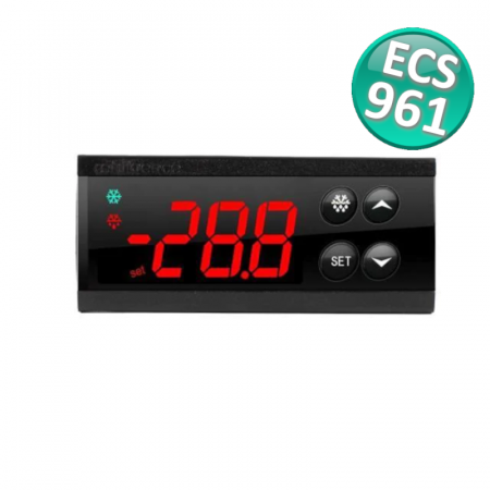 CONTROLLO TEMPERATURA ECS-961  COMPLETO DI 1 SONDA