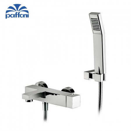 Miscelatore vasca esterno ELLE Paffoni - con duplex doccia a snodo EL023-CR